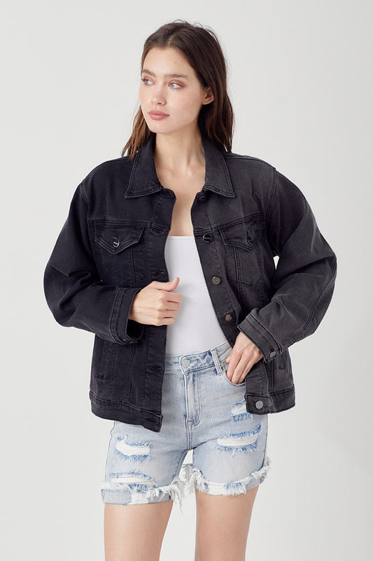 Risen Two Tone Denim Jacket