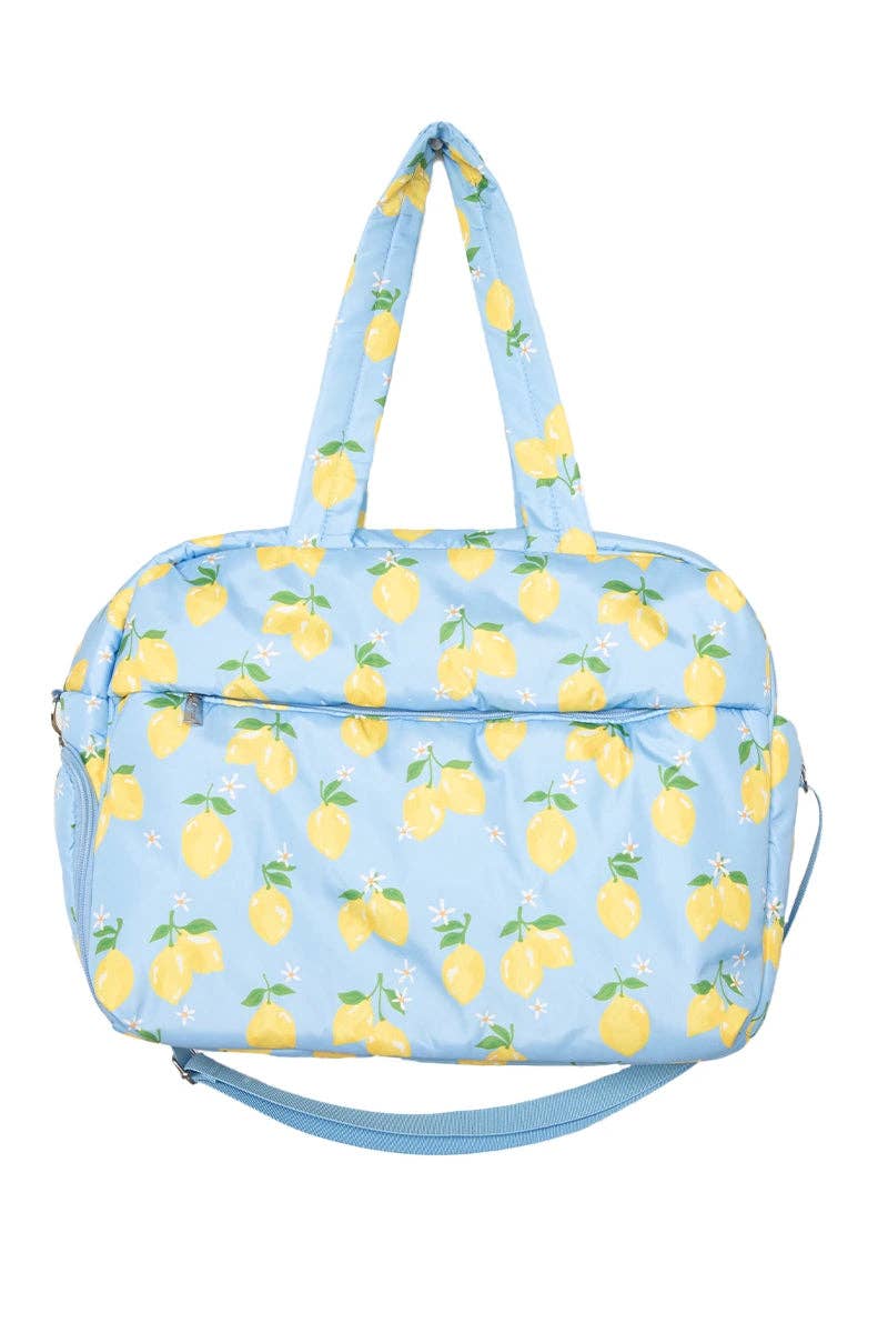 Lemon Weekender Bag