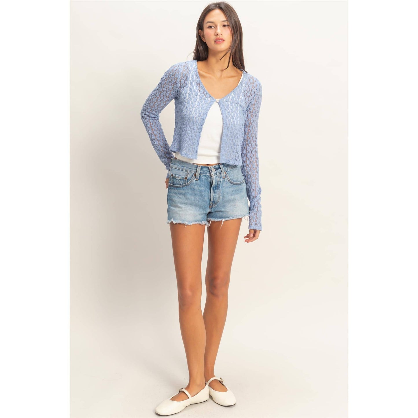 Springtime Lace Cardigan