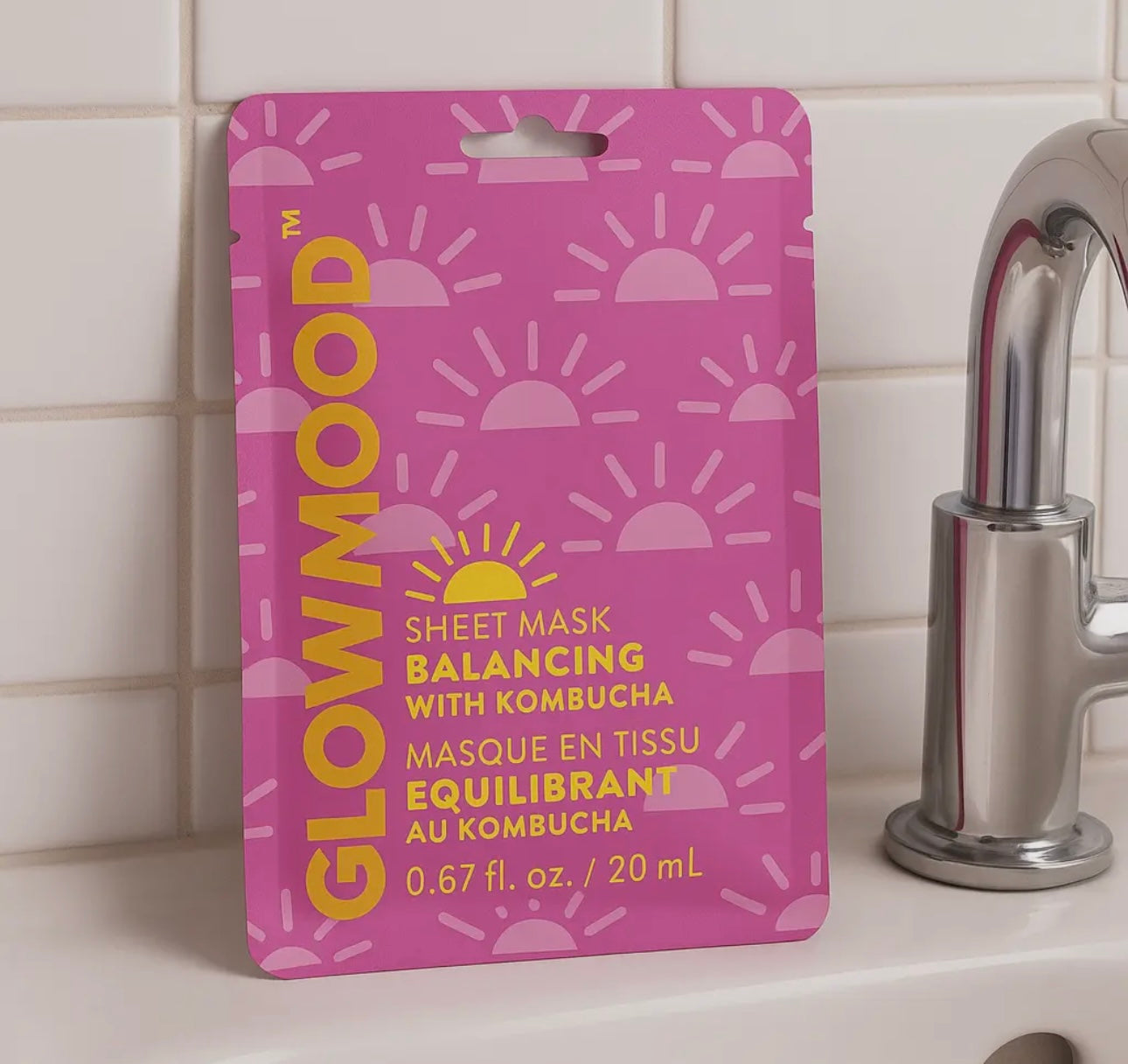 Balancing Sheet Mask With Kombucha