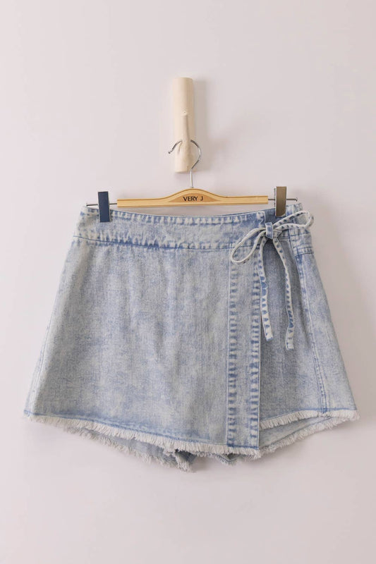The Skort & Sweet Denim
