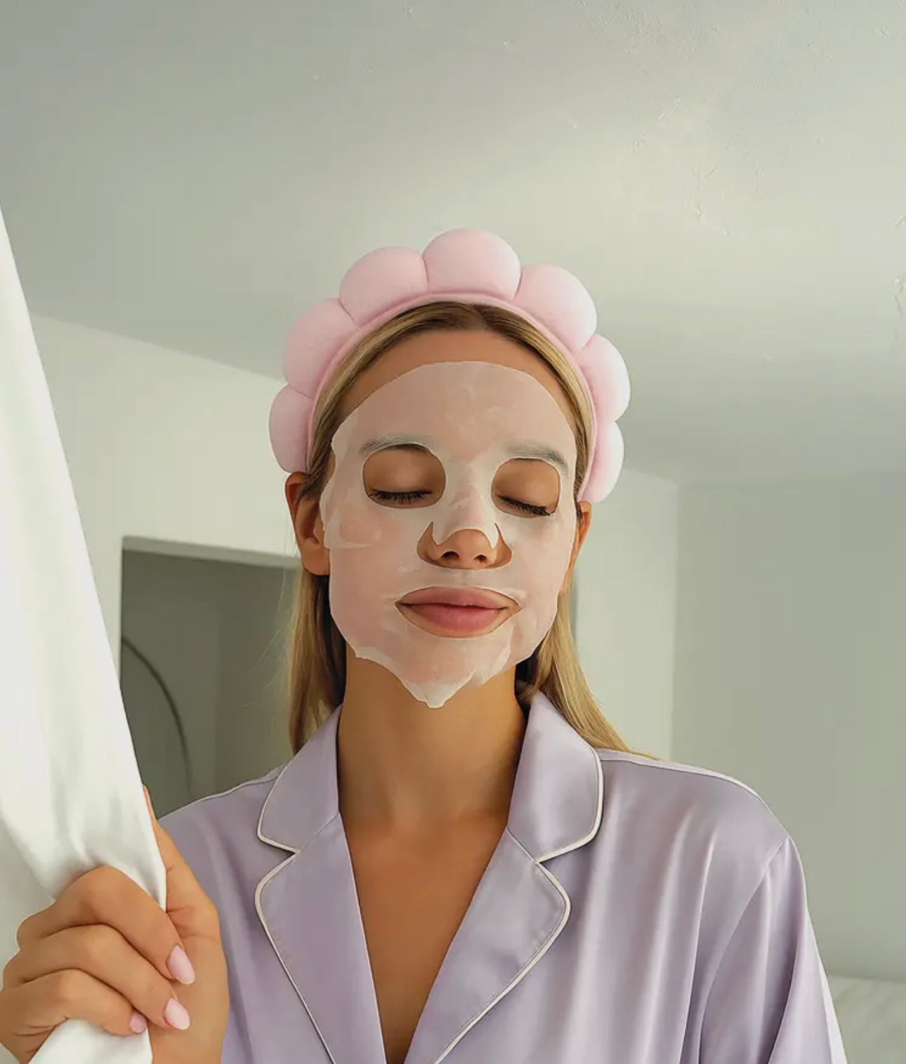 Balancing Sheet Mask With Kombucha