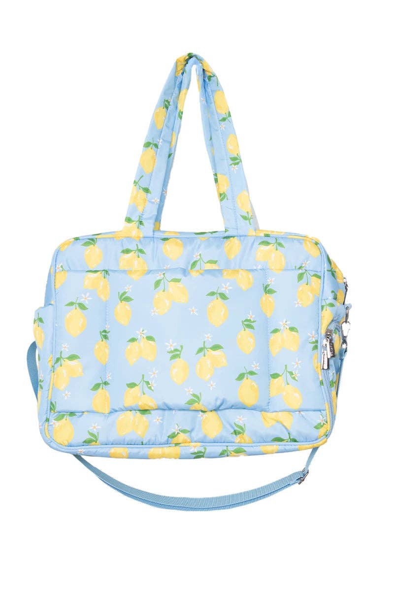 Lemon Weekender Bag