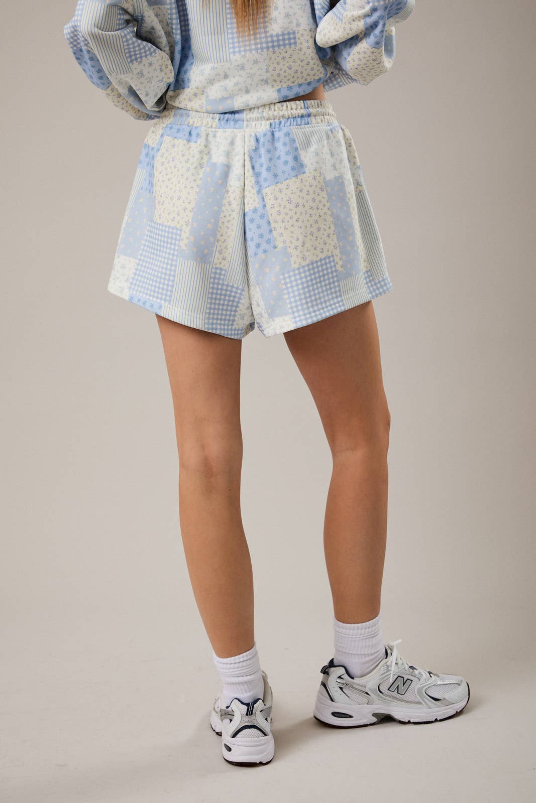 Sunday Stroll Patchwork Shorts