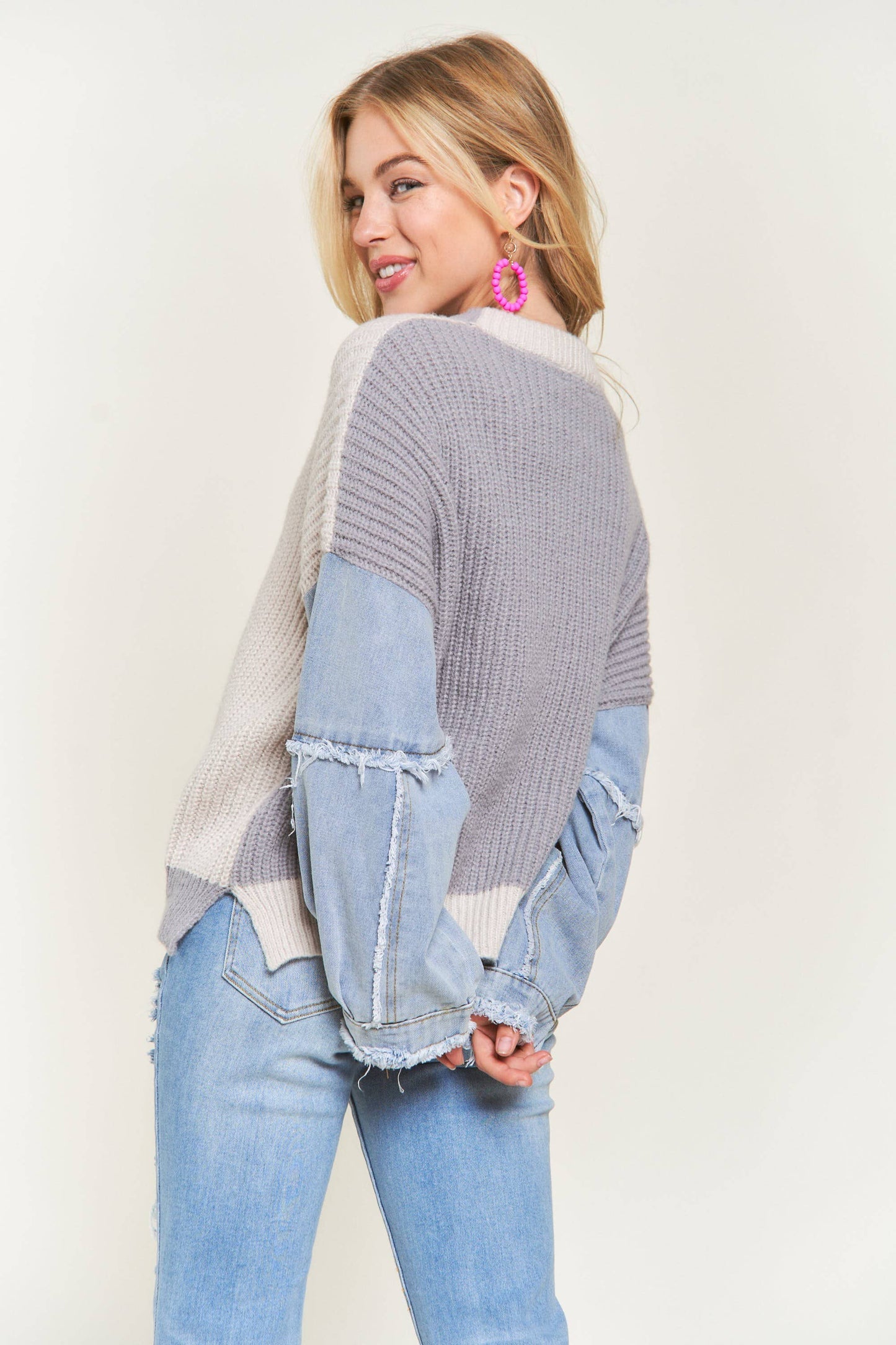 Everyday Denim Pullover