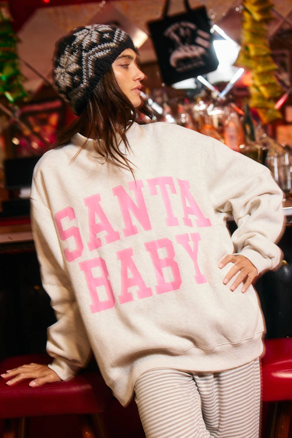 Santa Baby/Fav Reversible Mock