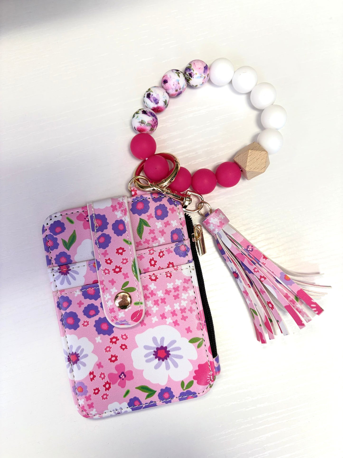 The Floral Wristlet Wallet