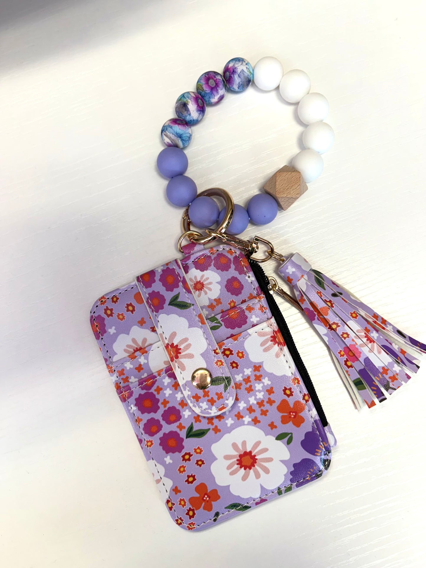 The Floral Wristlet Wallet