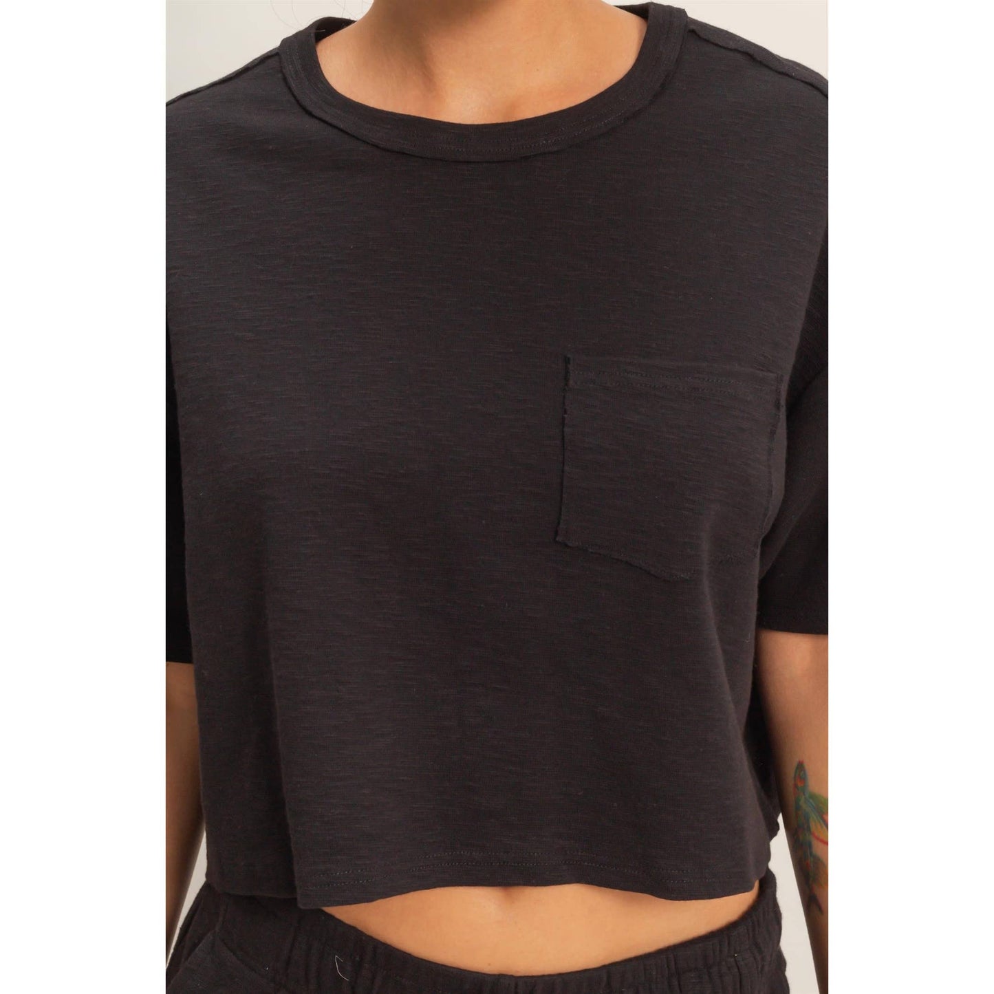 Malibu Shores Crop Tee