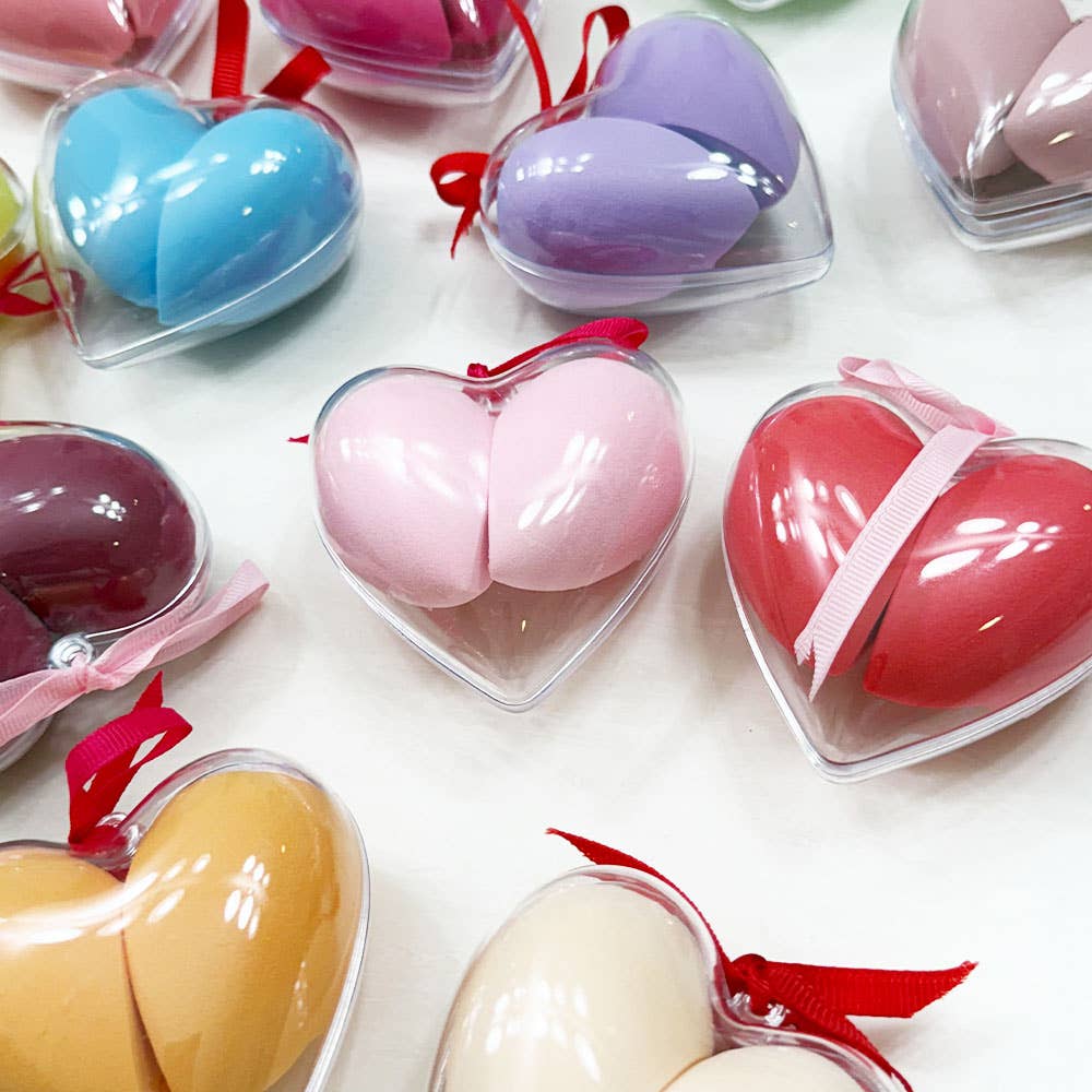 Heart Shaped Make Up Sponge