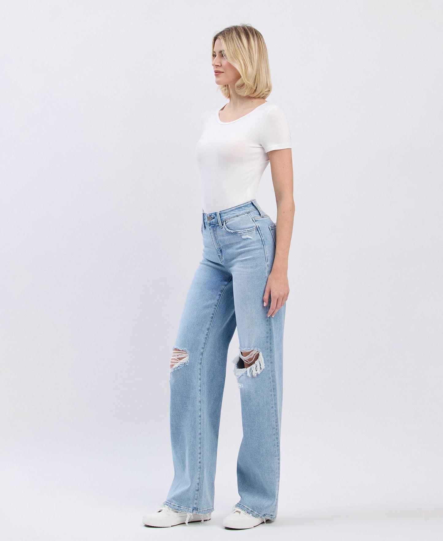 Flying Monkey Wide Leg Jeans