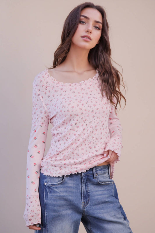 Blush Blossom Long Sleeve