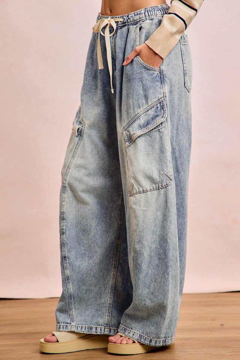 The Downtown Barrel Jean