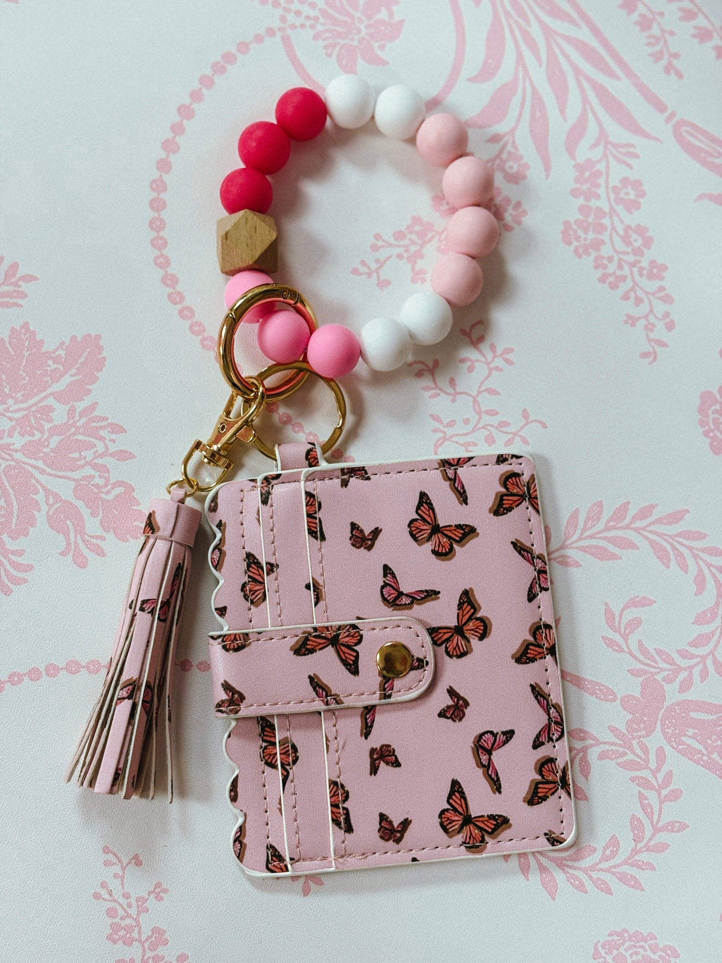 Blush Blossom Wristlets