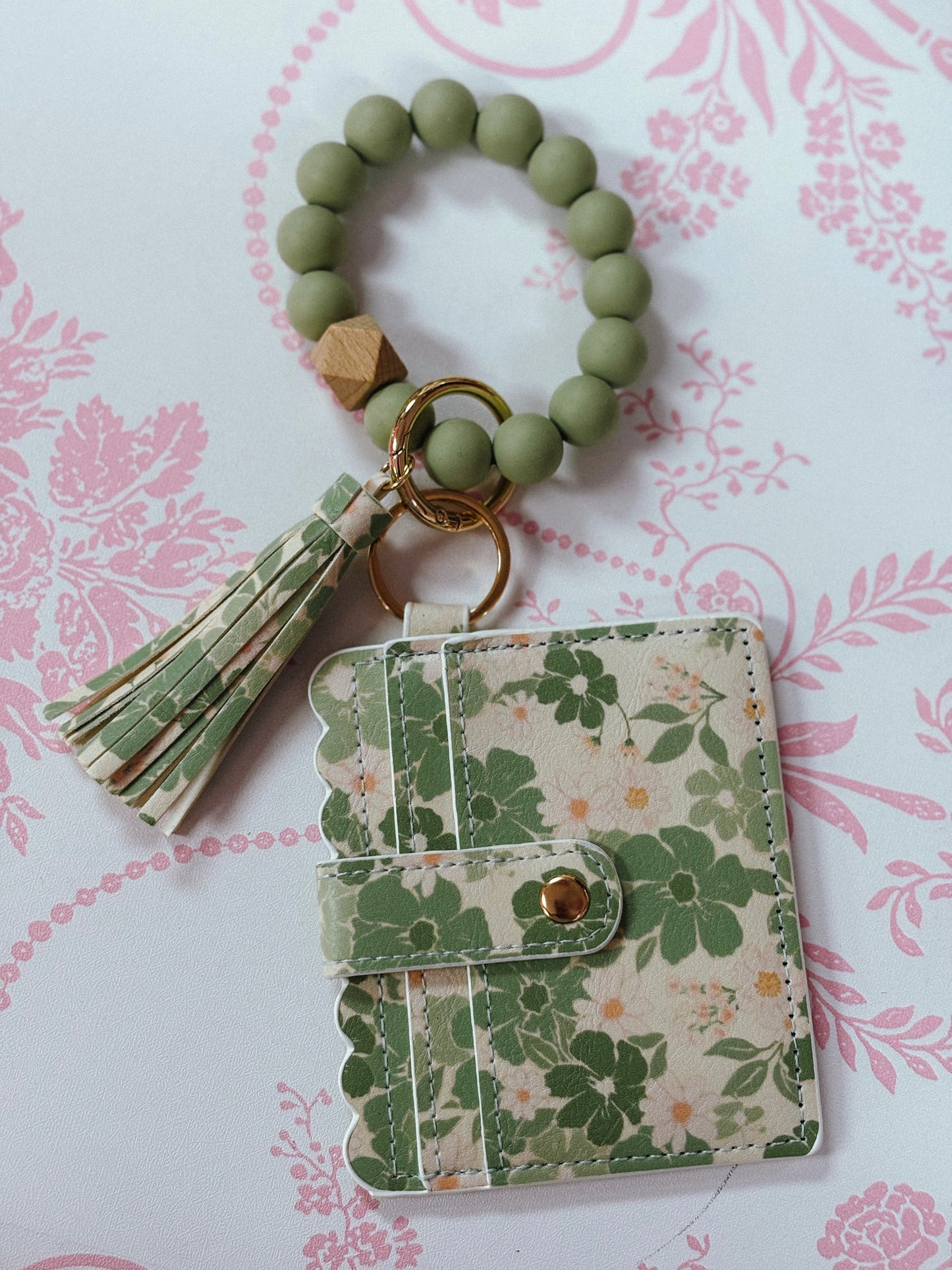 Blush Blossom Wristlets