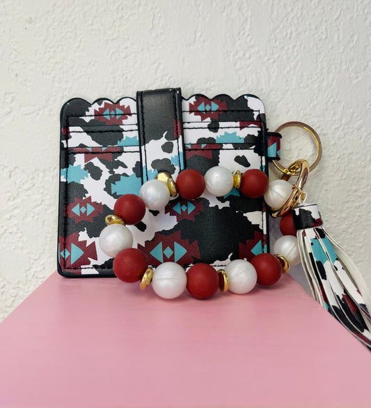 Scalloped Wristlet Wallets