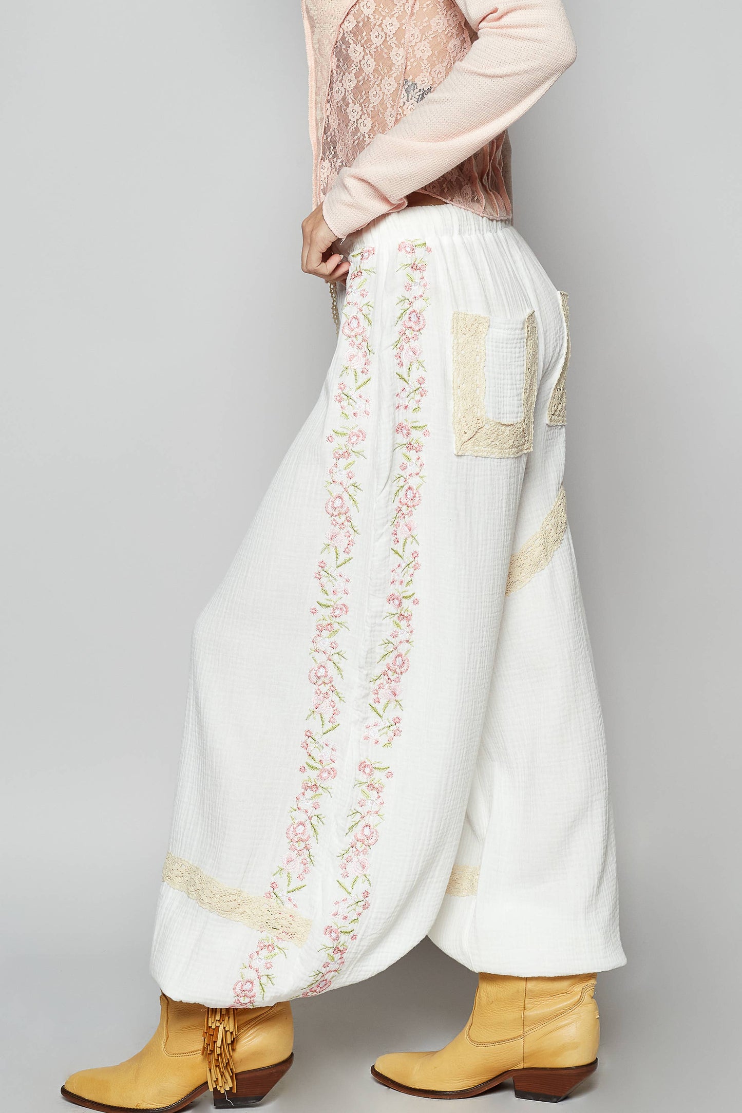 POL Embroidery Jogger Pants