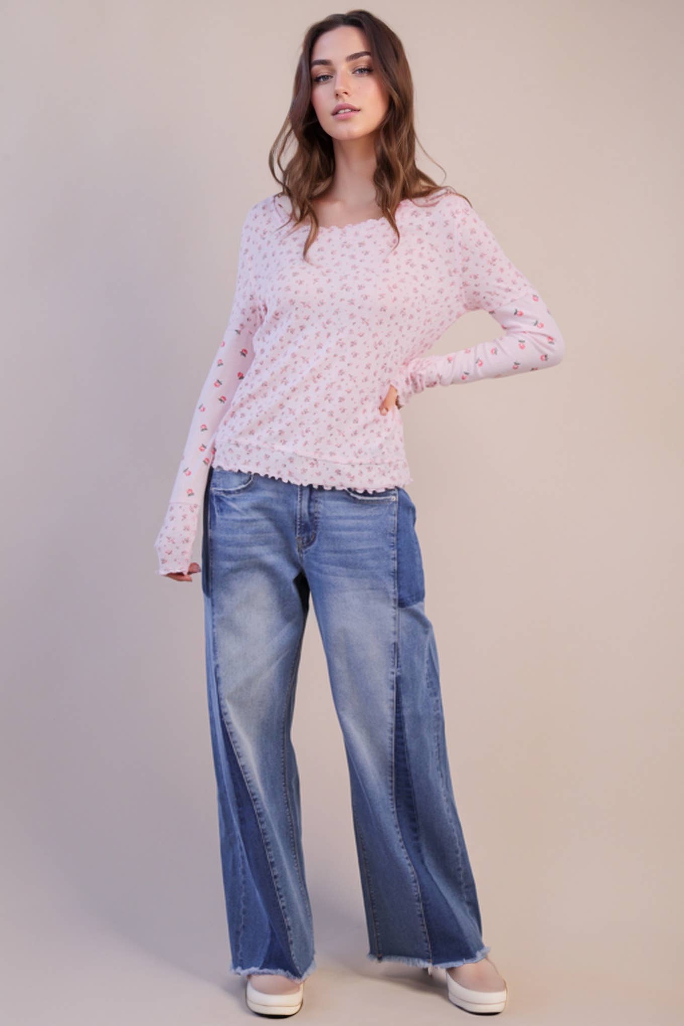 Blush Blossom Long Sleeve