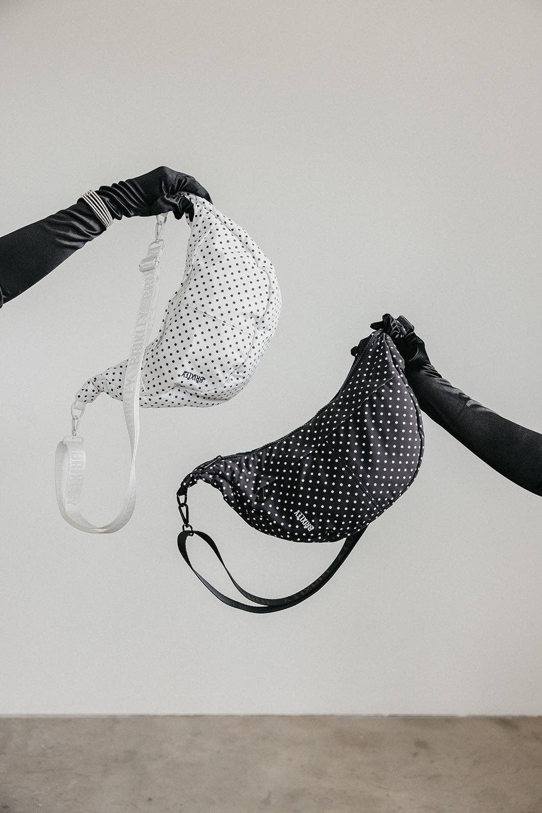 Pepper Dot Crescent Bag
