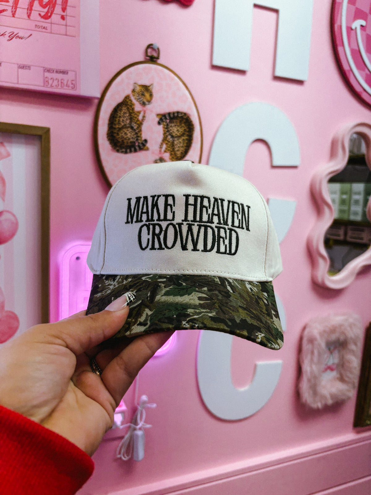 Make Heaven Crowded Hat