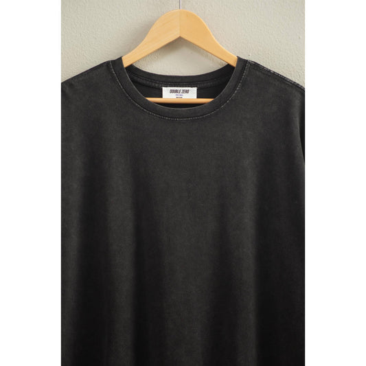 Mineral Wash Oversized Crew Neck Tee