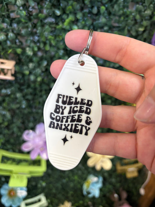 Coffee & Anxiety Keychain