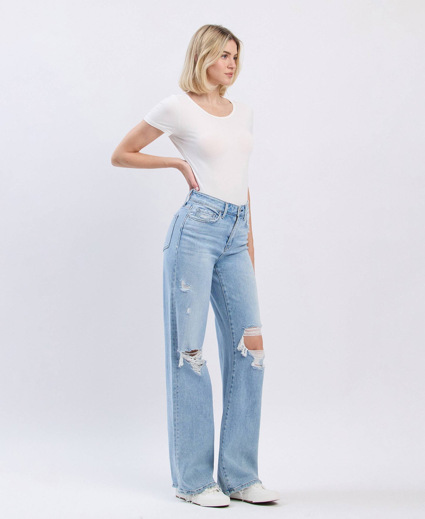 Flying Monkey Wide Leg Jeans