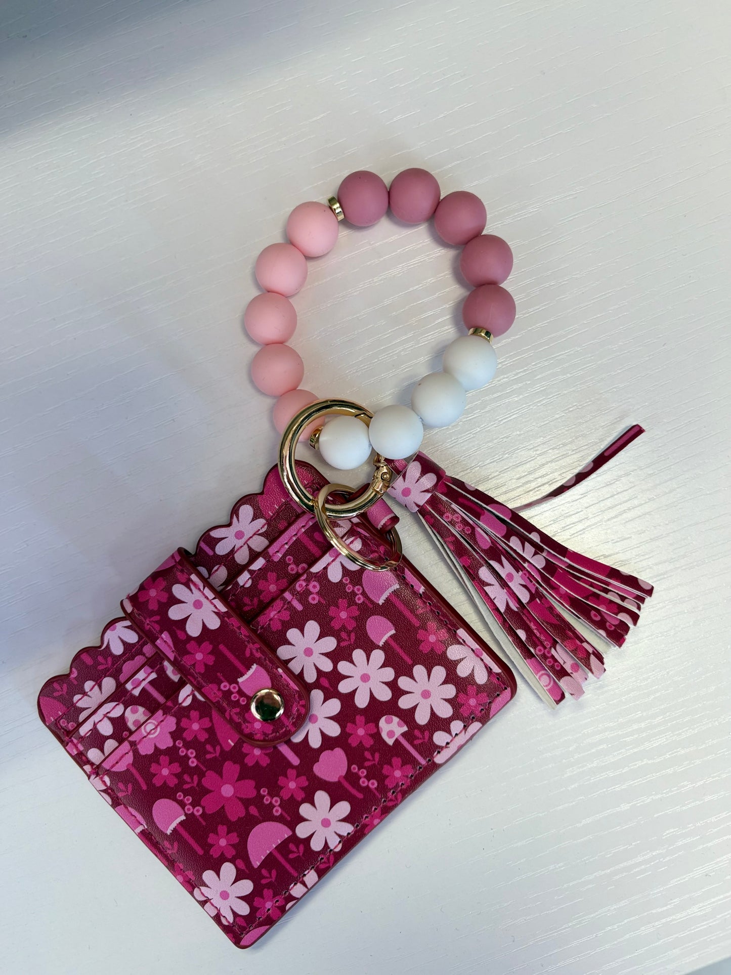 The Scalloped Wristlet Wallet