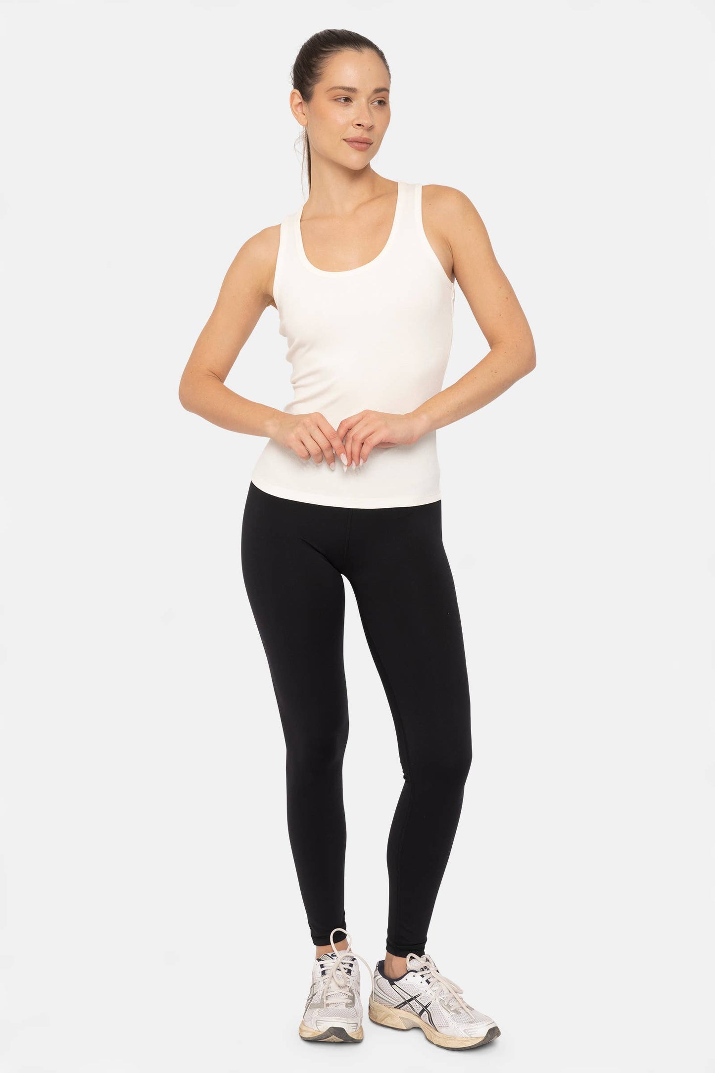 Mono B Venice Crossover Waist Leggings