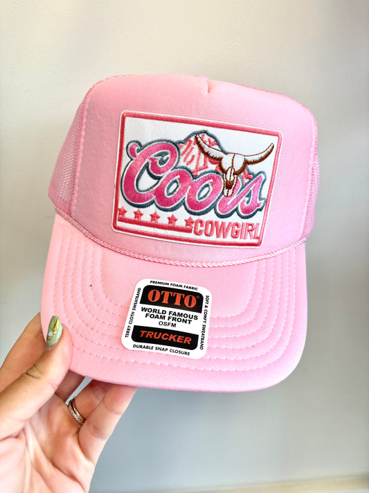 Coors Cowgirl Trucker Hat
