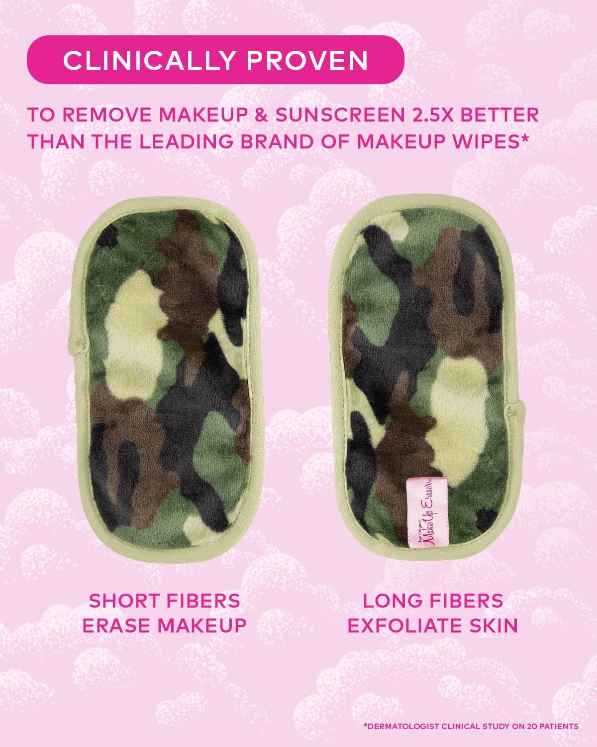 Camo Mini PRO MakeUp Eraser | CLOSEOUT