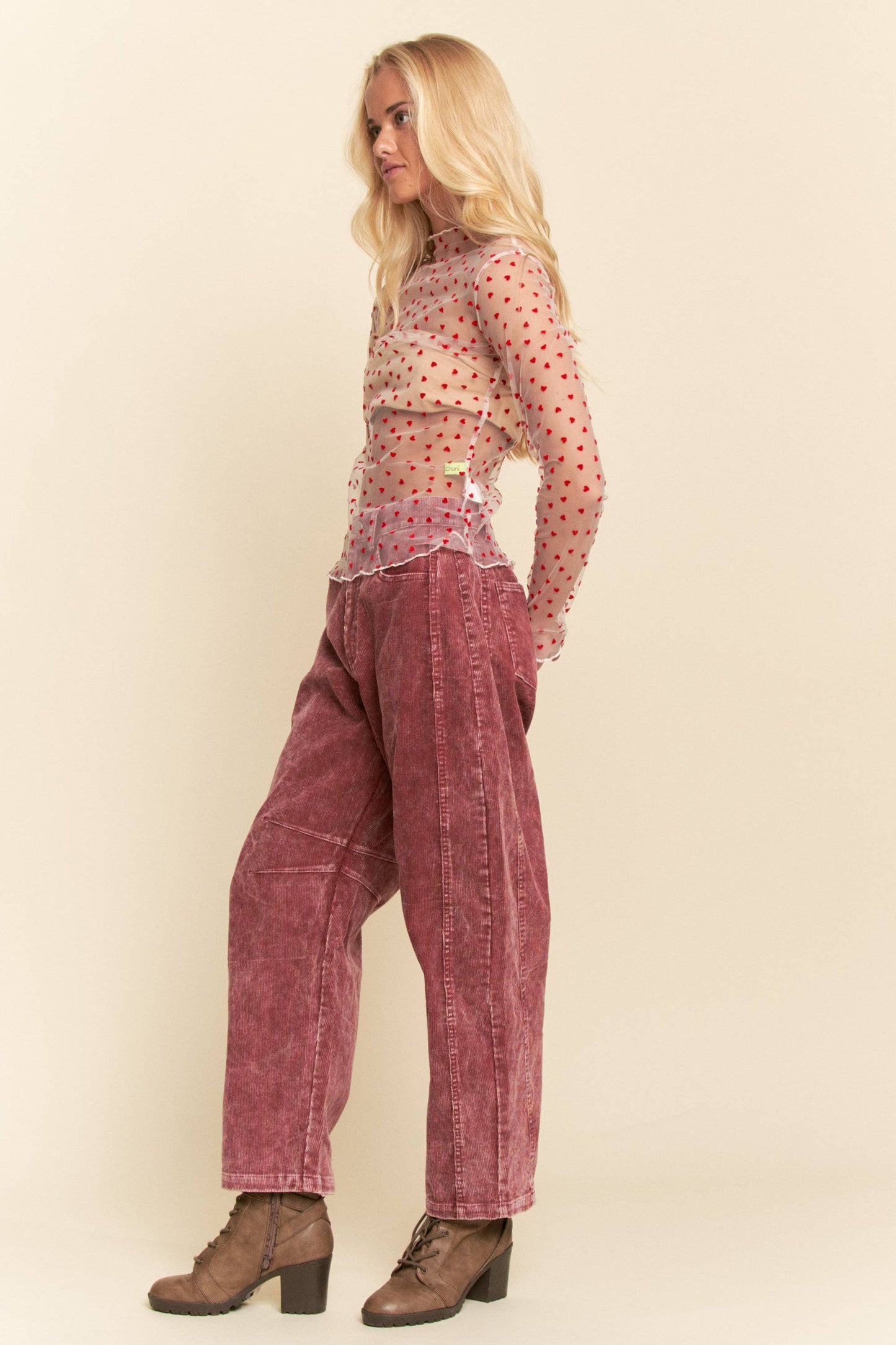 Lovebug Lace Mesh Long Sleeve