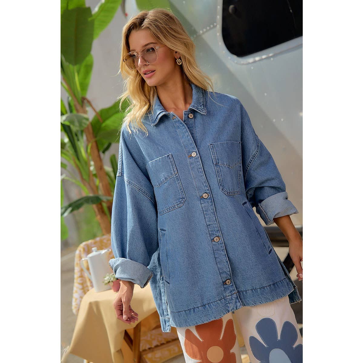 Denim Addiction Shacket