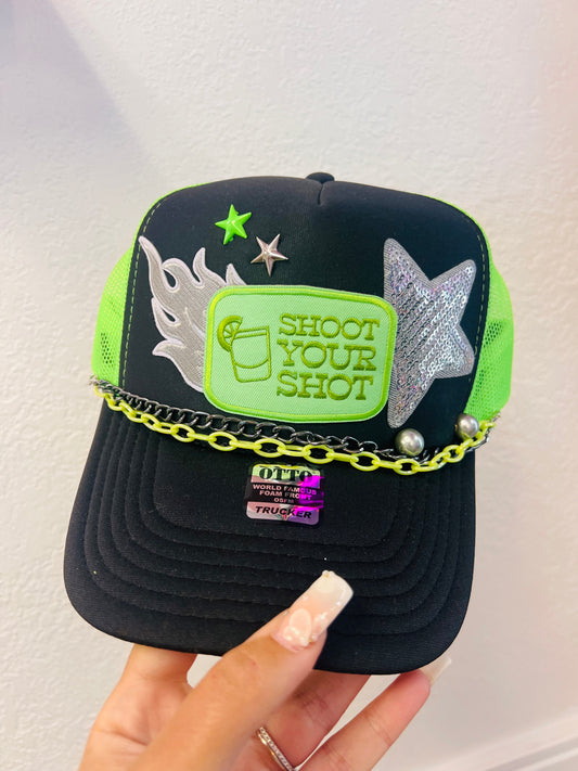 Shoot Your Shot Patch Hat