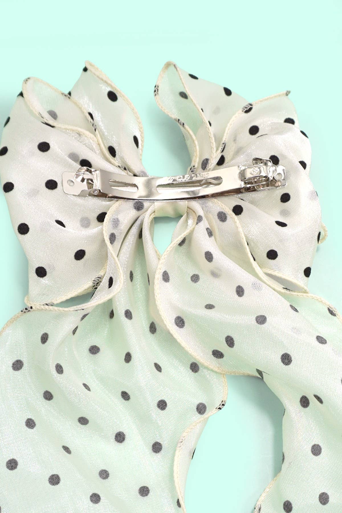 POLKA DOT  HAIR  CLIPS