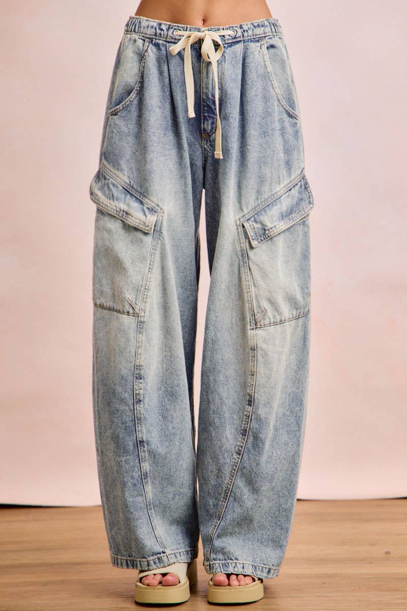 The Downtown Barrel Jean