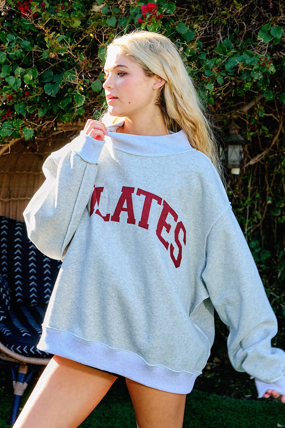 PILATES & YOGA Reversible Sweatshirt