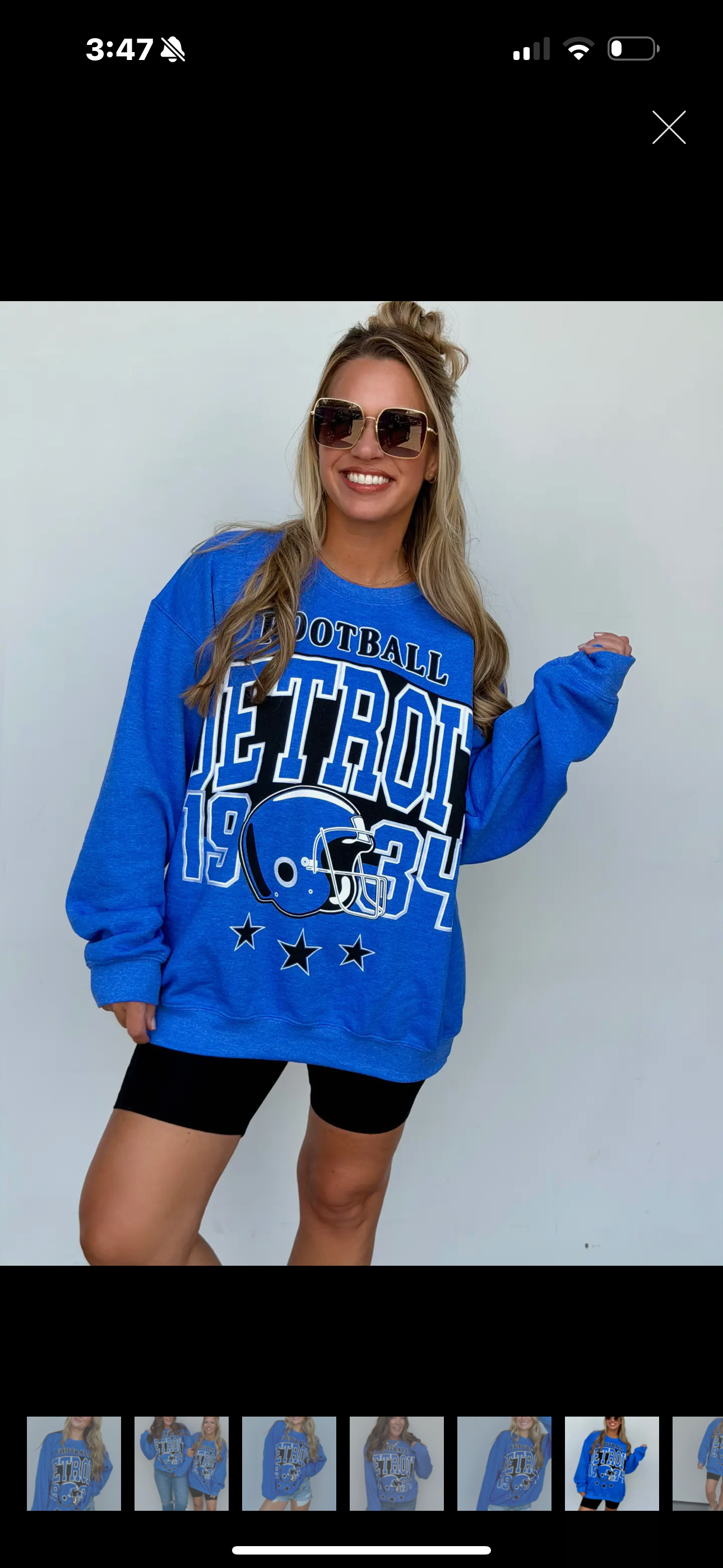 PRE ORDER DETROIT LIONS CREW