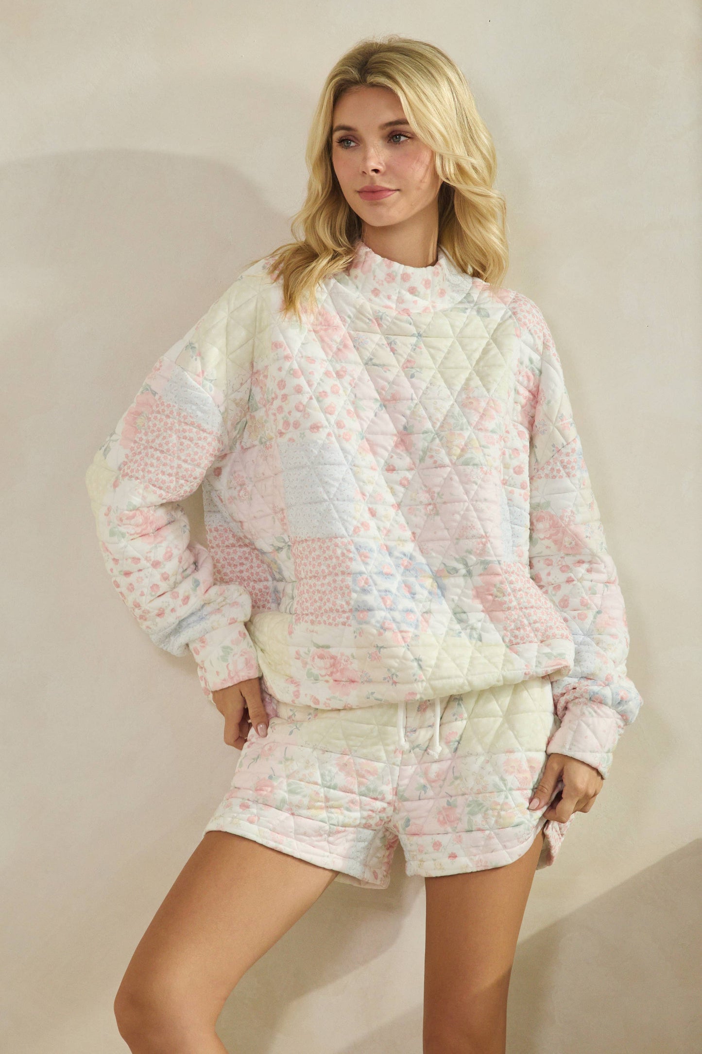 Cottage Core Quilted Short