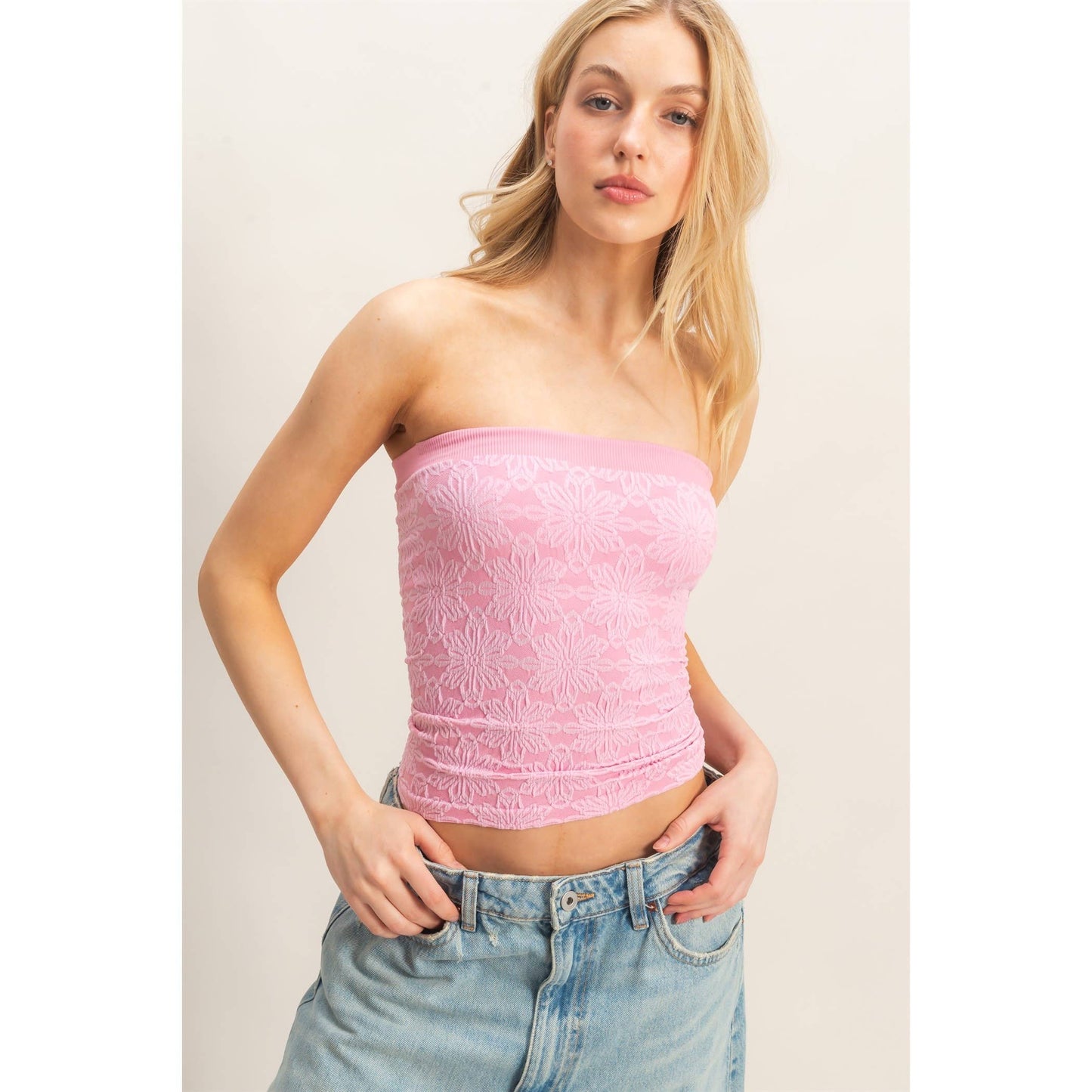 Bloom Babe Tube Top