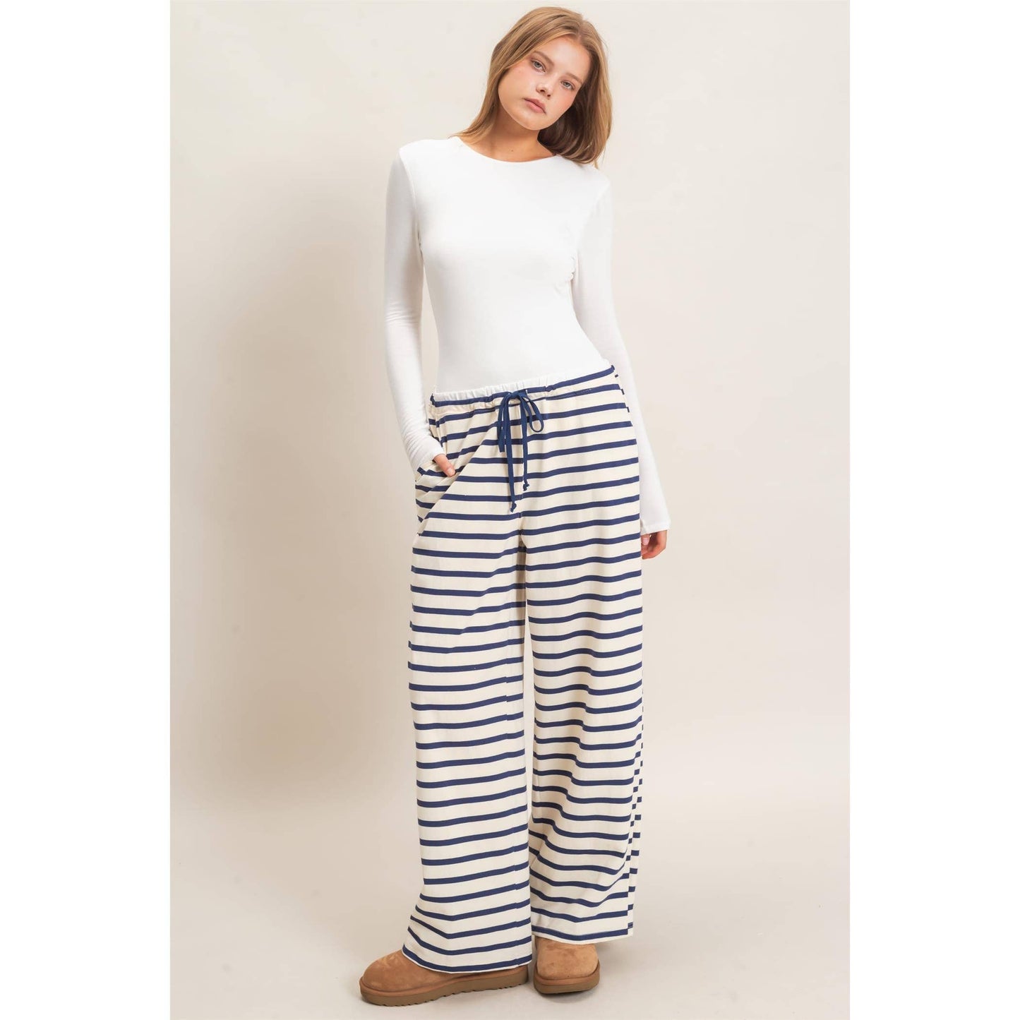Autumn Avenue Stripe Pants