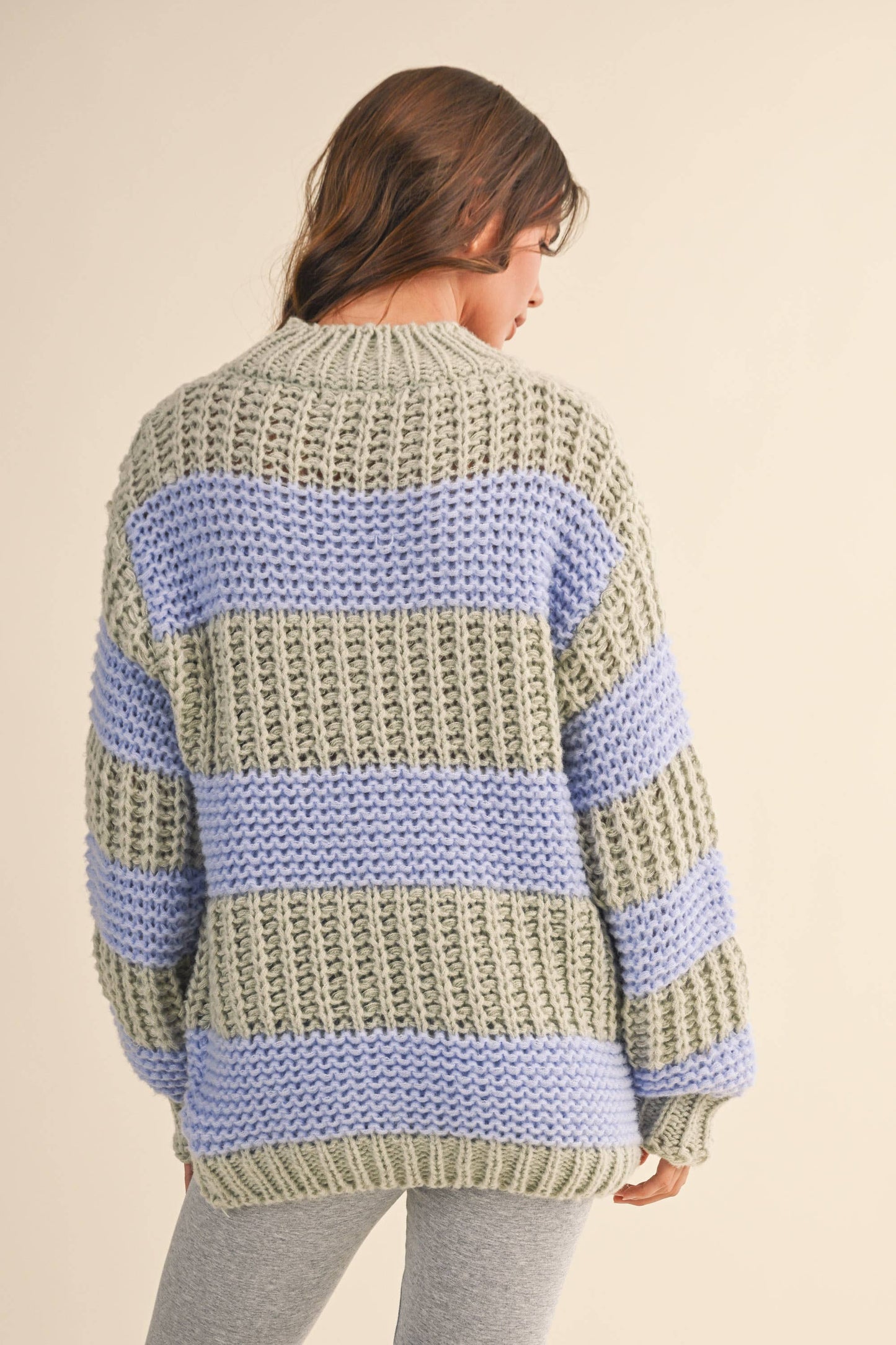 Lilac Garden Knit Sweater