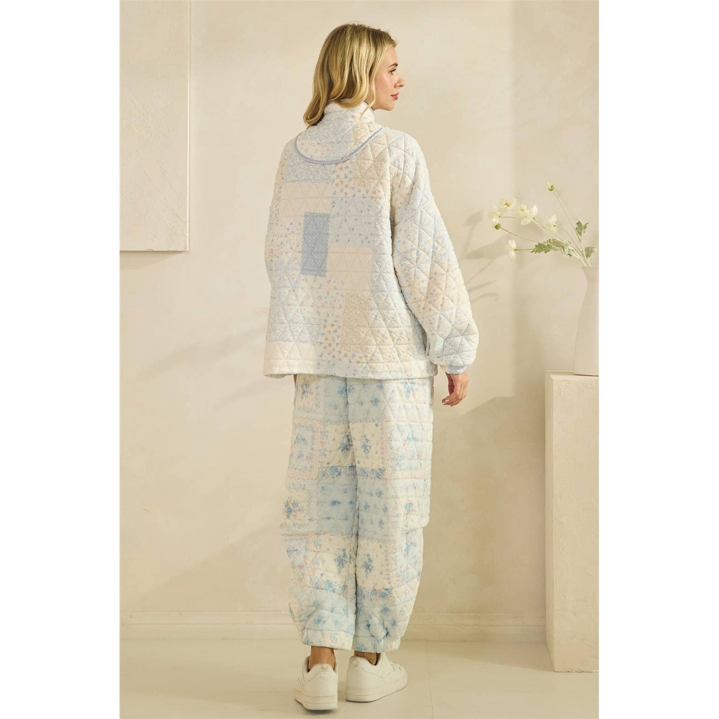 Cottage Core Quilted Jogger