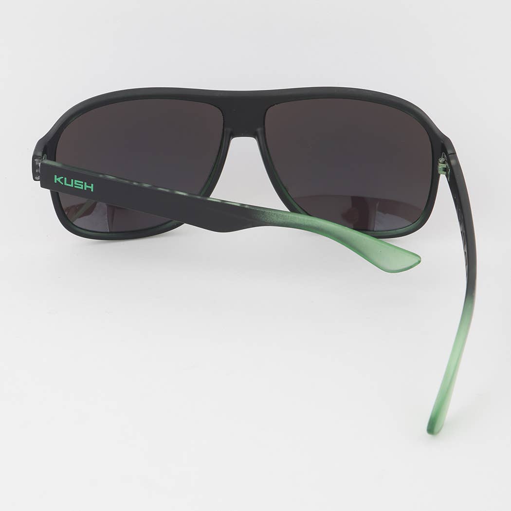 Mirrored Lens Square Sunglasses