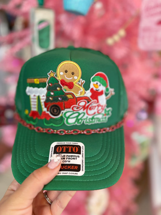 Nostalgia Christmas Trucker Hat