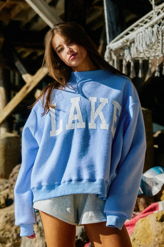 Lake/Beach Reversible Mock Crew