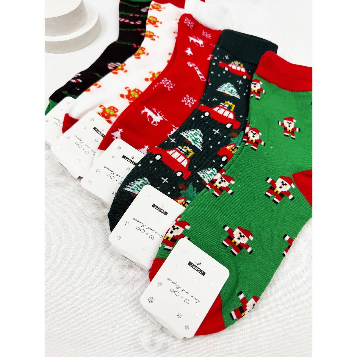 Cute Christmas Theme Socks