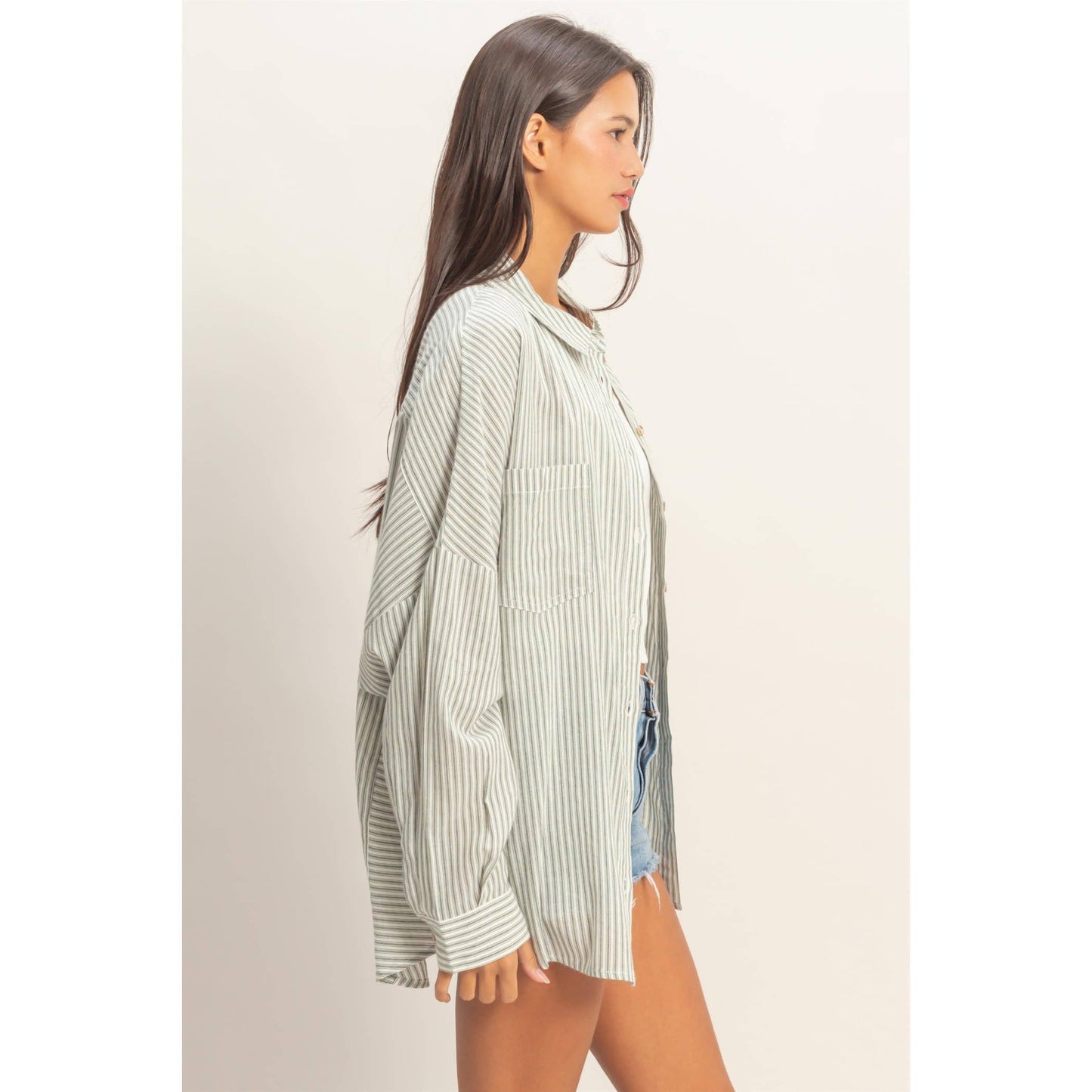 Morning Dew Button-Up