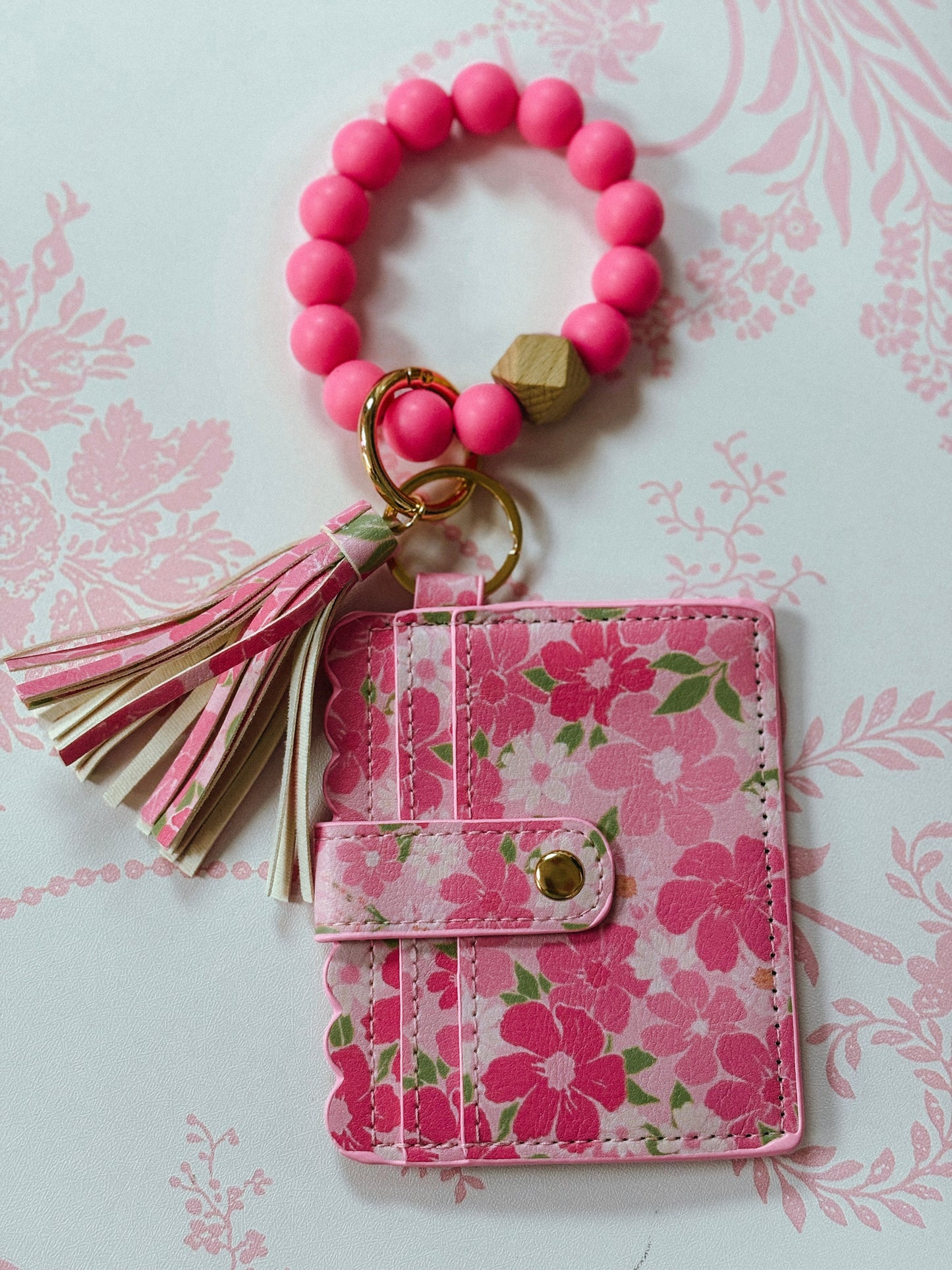 Blush Blossom Wristlets