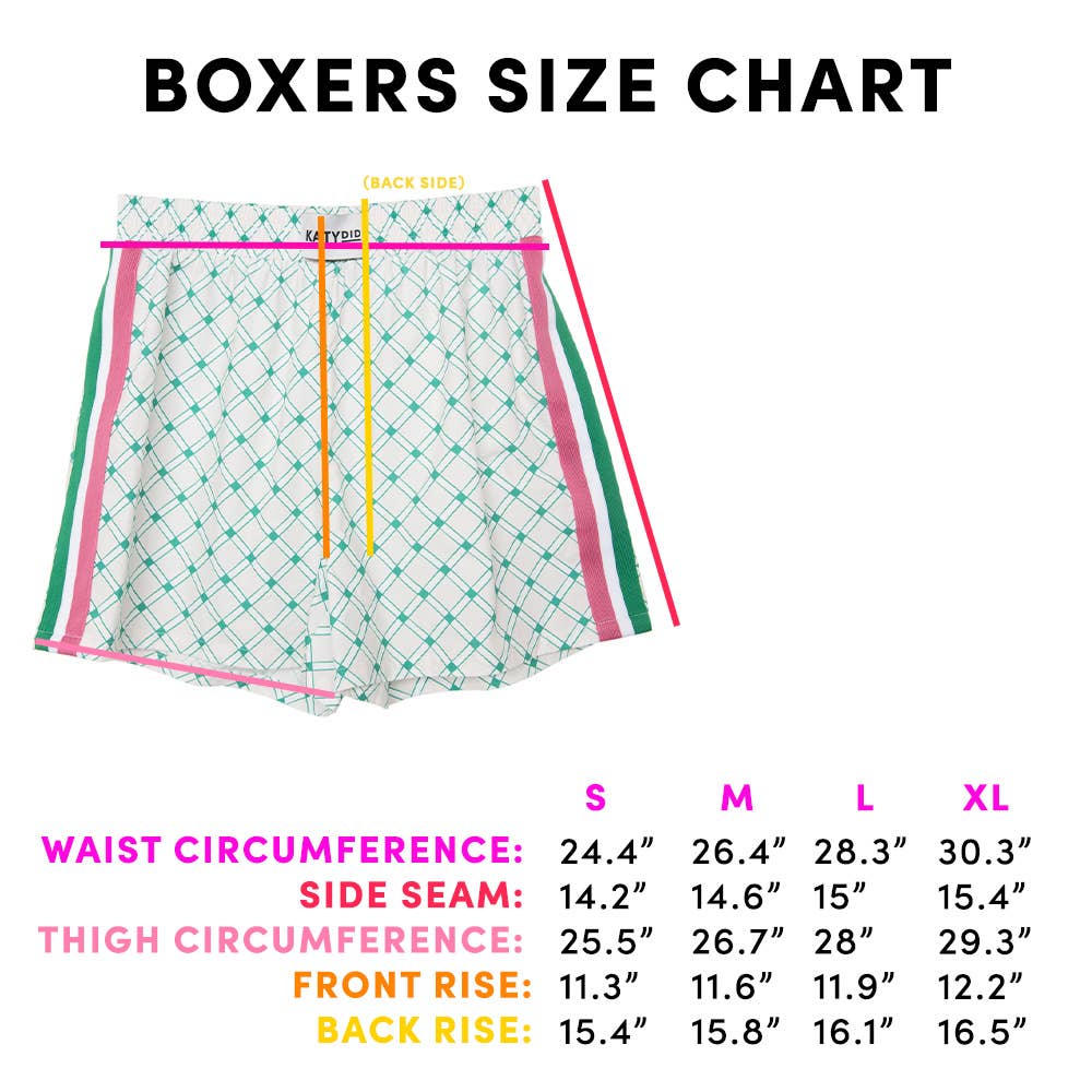 Multicolored Checker Boxers